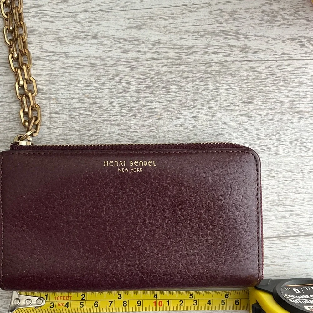 Henri Bendel Leather Wallet with Chain - Picture 5 of 8